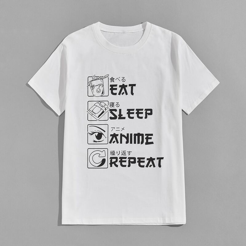 

Guys Graphic Tee, White