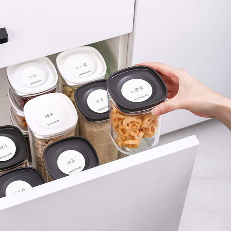 

1pc Clear Food Storage Box, Multicolor