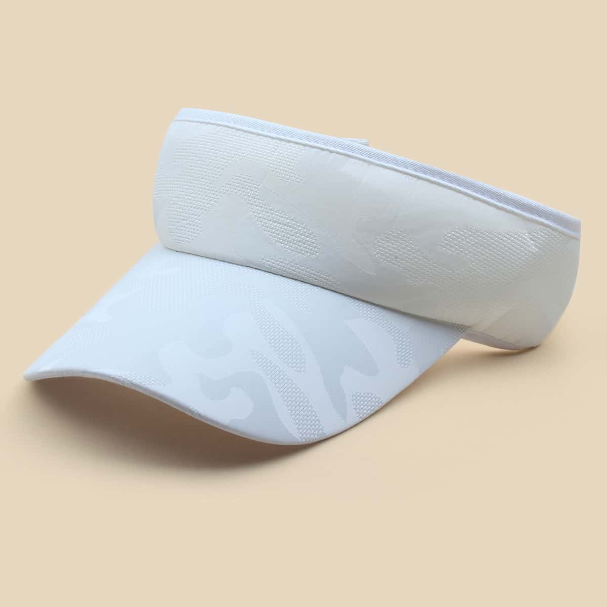 

Graphic Visor Hat, White
