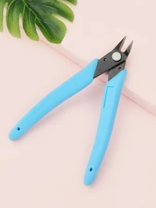 1入組指甲裝飾卸妝鉗 - 藍色 - 查看 1