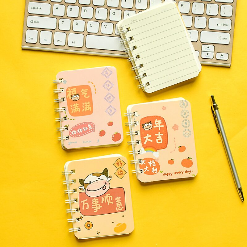 

1pc Cartoon Graphic Random Notebook, Multicolor