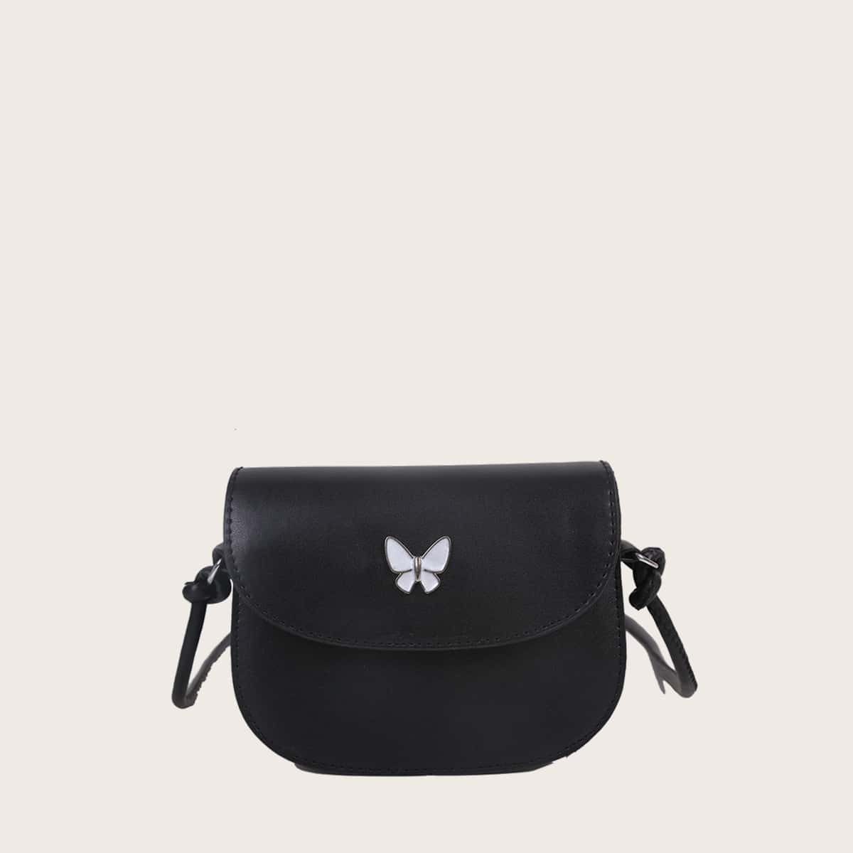 

Butterfly Saddle Bag, Black