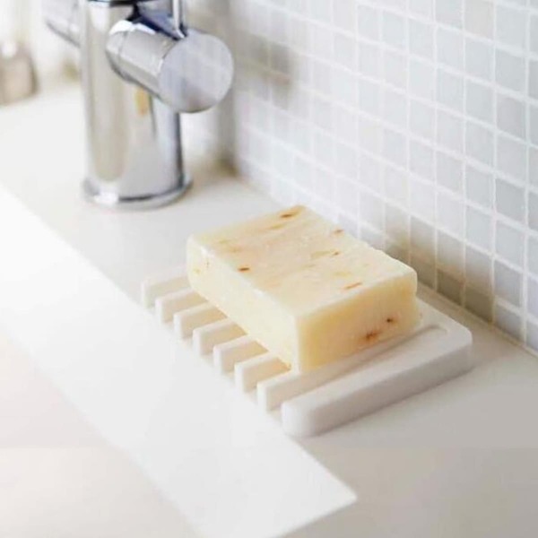 

1pc Random Drain Soap Dish Holder, Multicolor