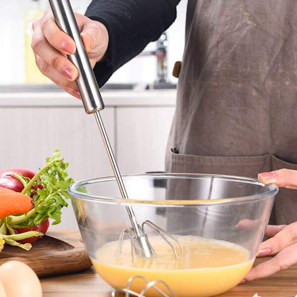 

1pc 14 Inch Whisk, Silver