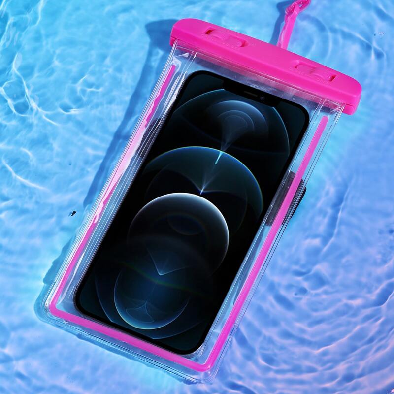

Luminous Waterproof Phone Bag With Armband, Hot pink
