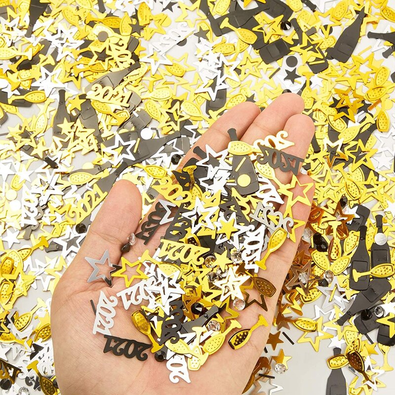 

15g 2021 Graduation Confetti Decoration, Multicolor