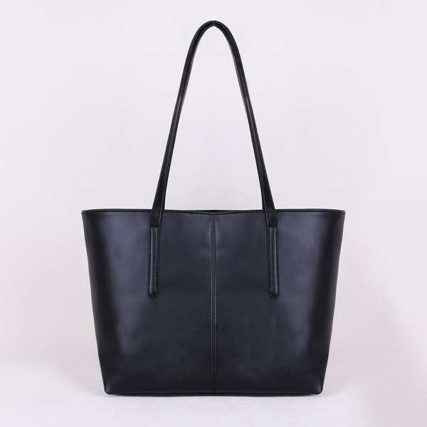 

Minimalist Large Capacity Tote Bag, Black