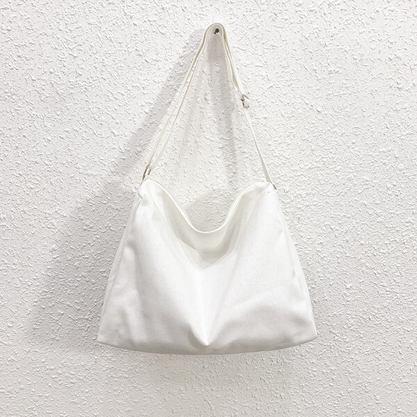 

Minimalist Crossbody Bag, White