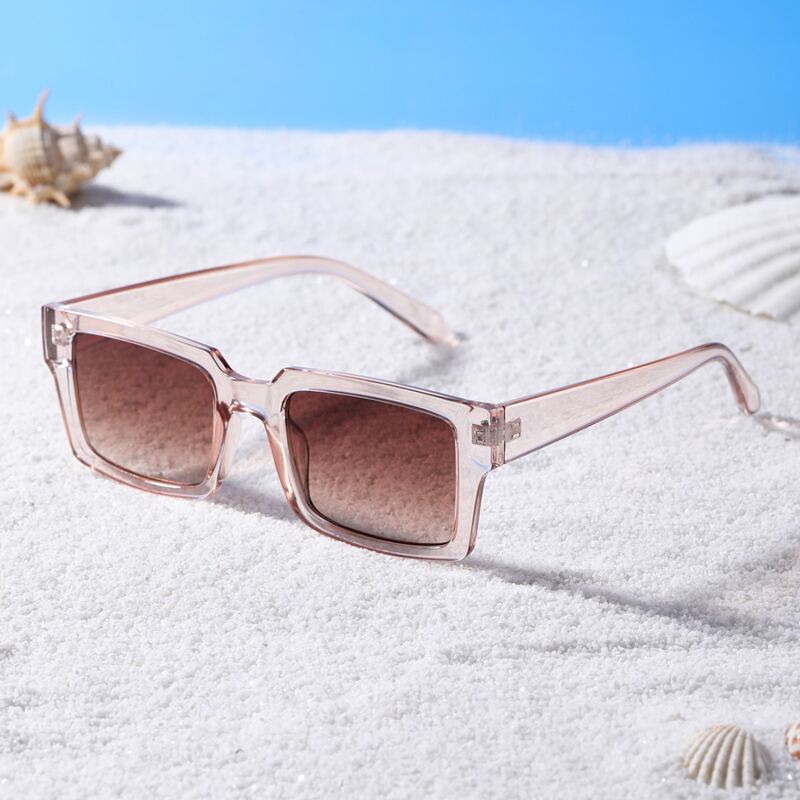 

Clear Square Frame Sunglasses