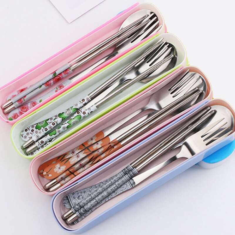 

1set Random Color Cutlery Set, Multicolor