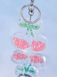 Cherry Decor Bag Charm - Multicolor - View 4