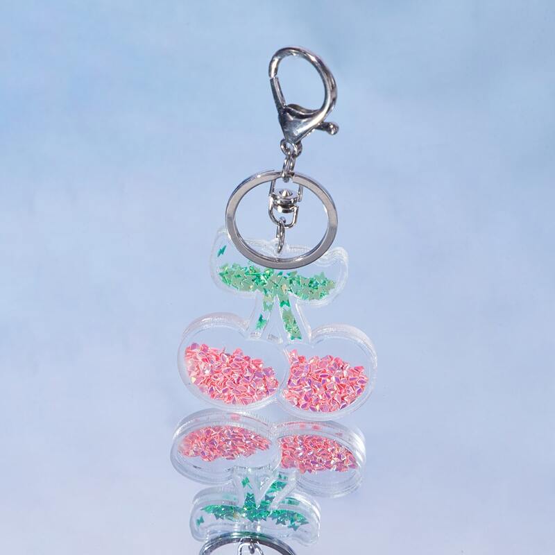 

Cherry Decor Bag Charm, Multicolor