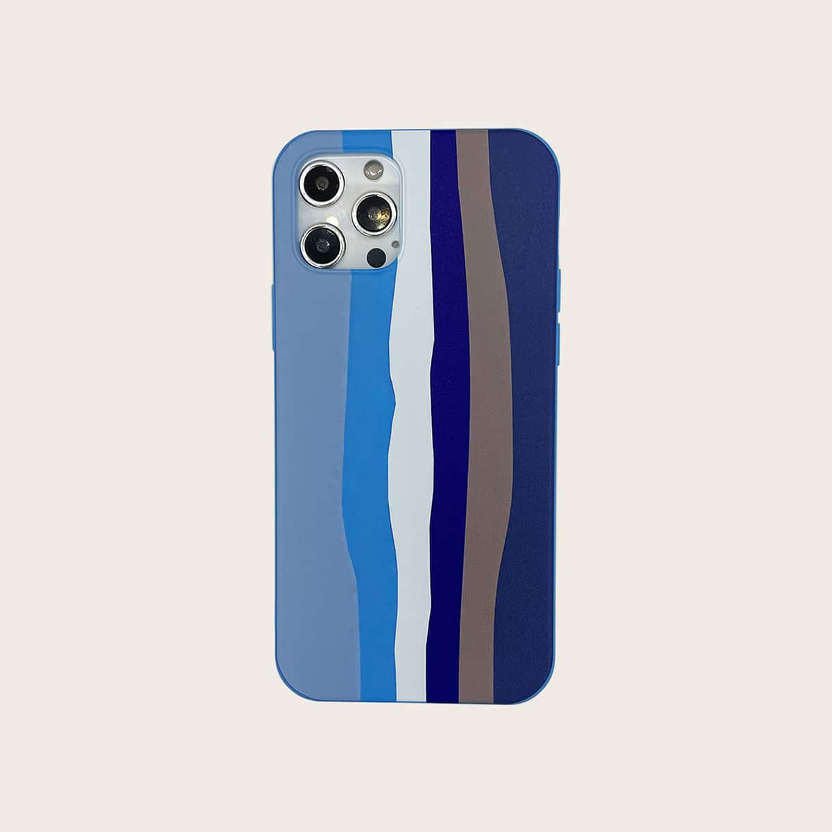 

Striped Pattern Phone Case, Multicolor