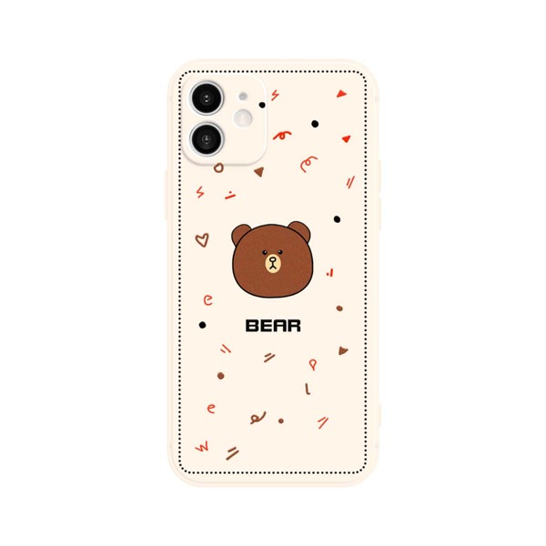 

Cartoon Bear Phone Case, Multicolor