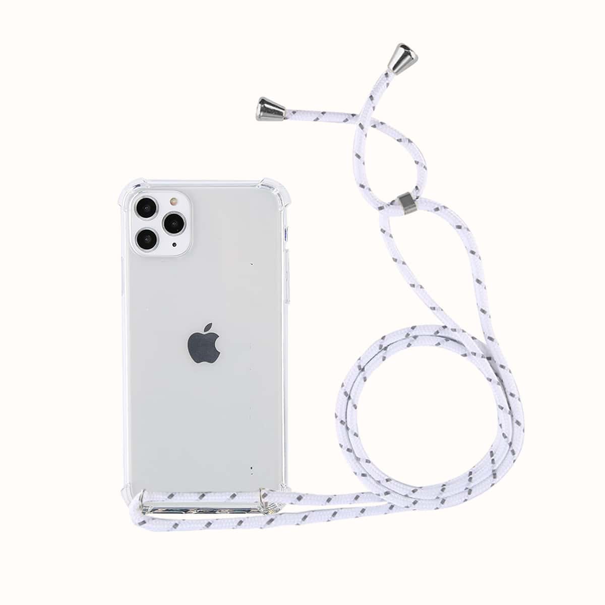 

Clear Phone Case For Lanyard, Multicolor