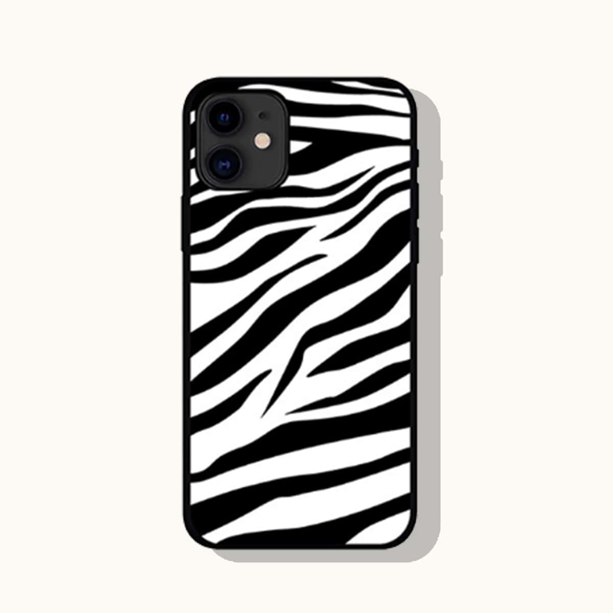 

Zebra Striped Phone Case, Multicolor