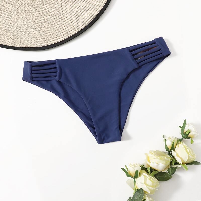 

Cut Out Bikini Bottom, Dusty blue