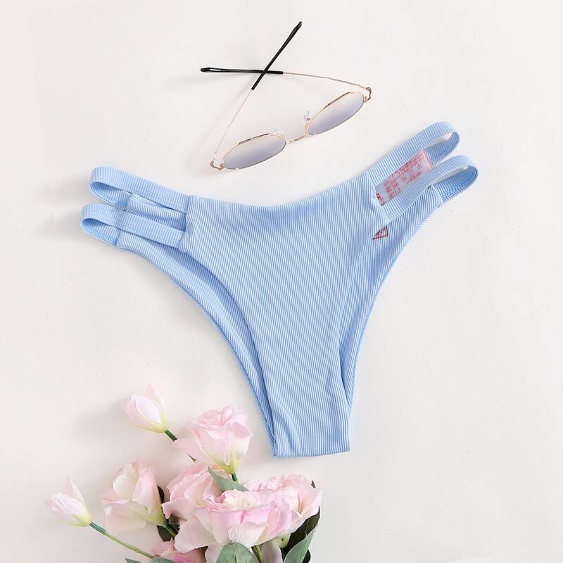 

Cut Out Bikini Bottom, Baby blue