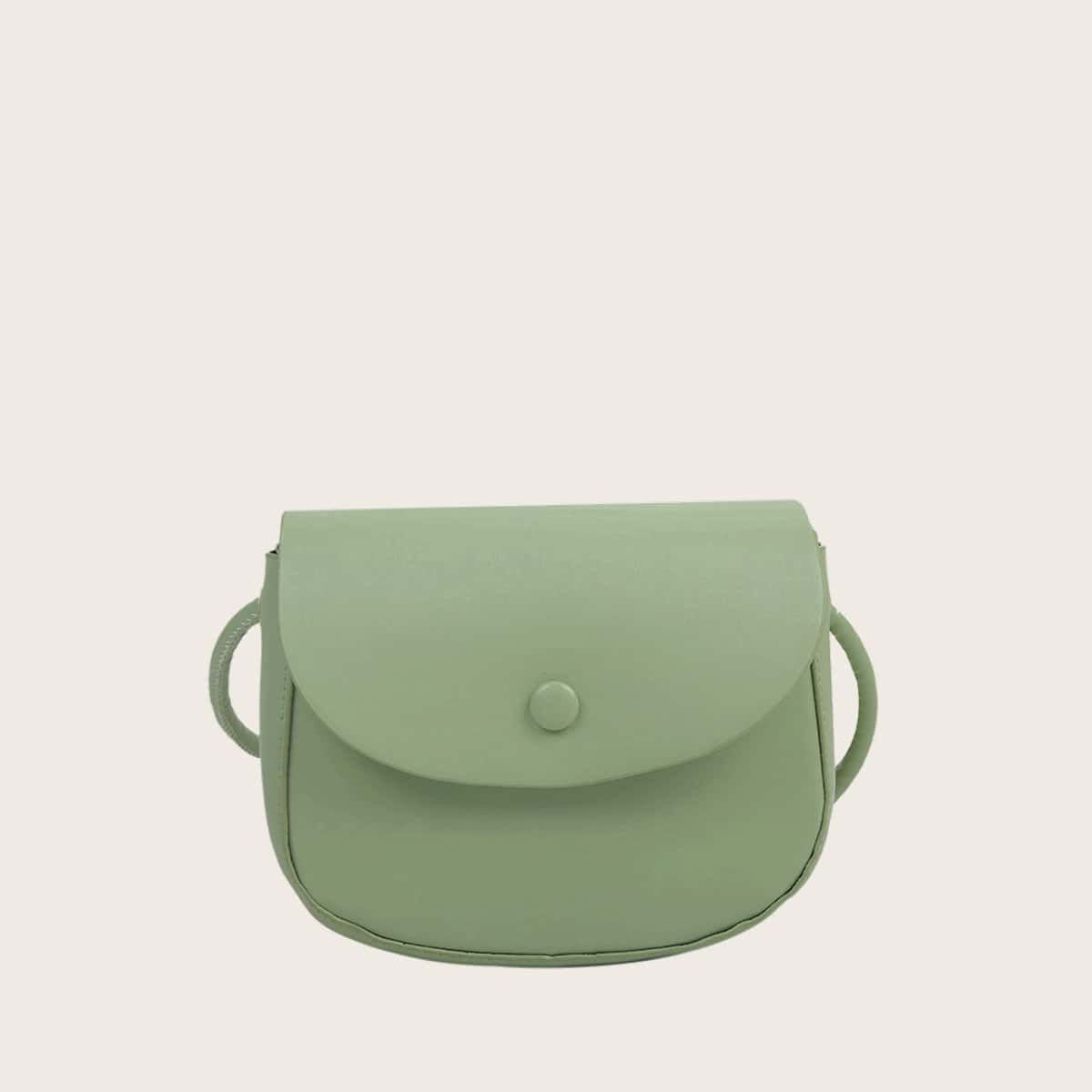 

Solid Saddle Bag, Green