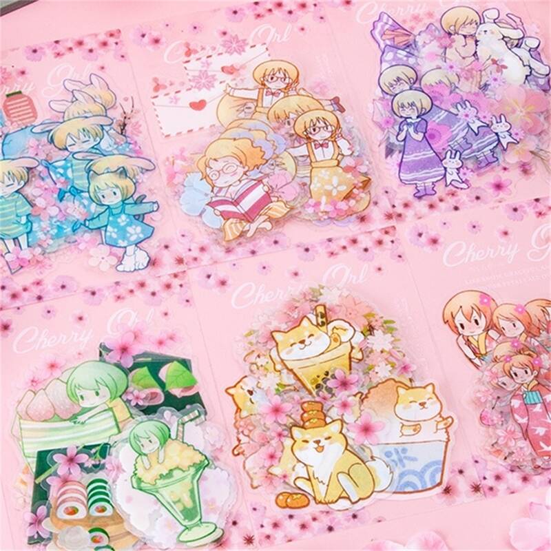

30pcs Cartoon Graphic Random Sticker, Multicolor