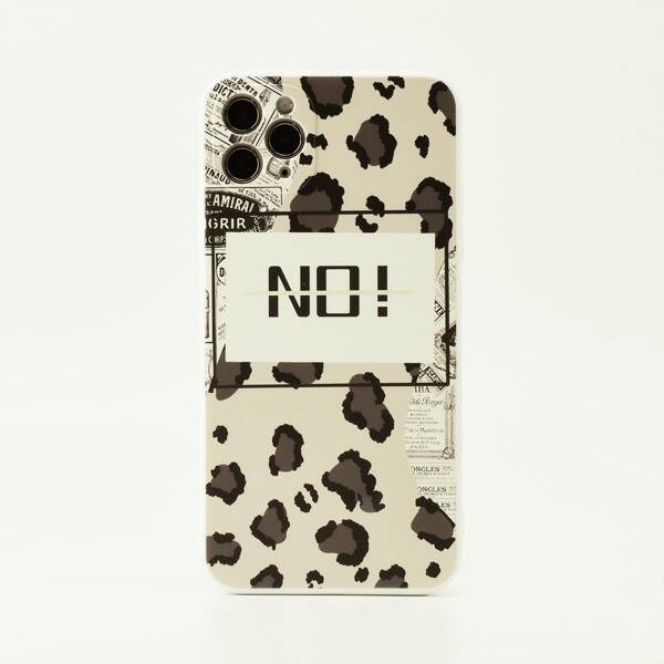 

Letter Graphic Phone Case, Multicolor