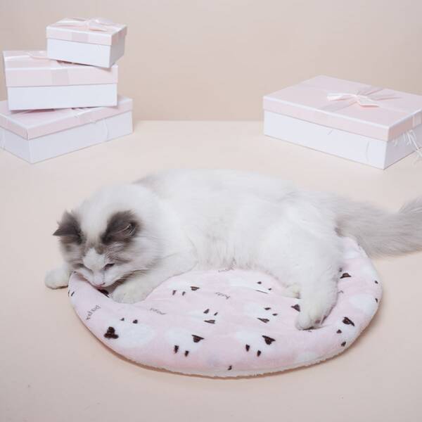

Sheep Print Pet Crate Mat, Pink