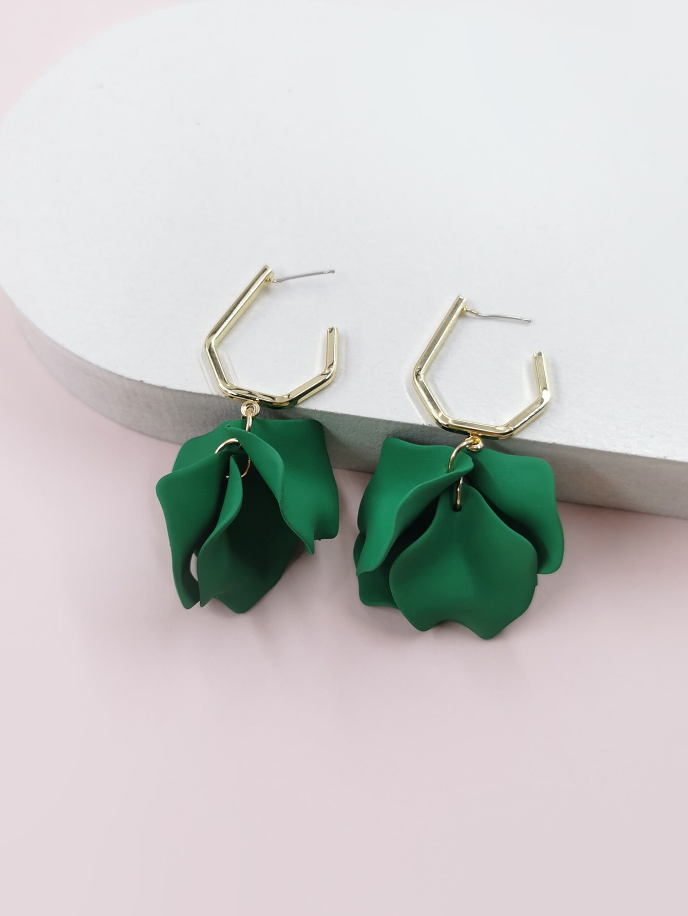 Pendentes Con Flecos De Pedrería Elja Su Color Pendentes De