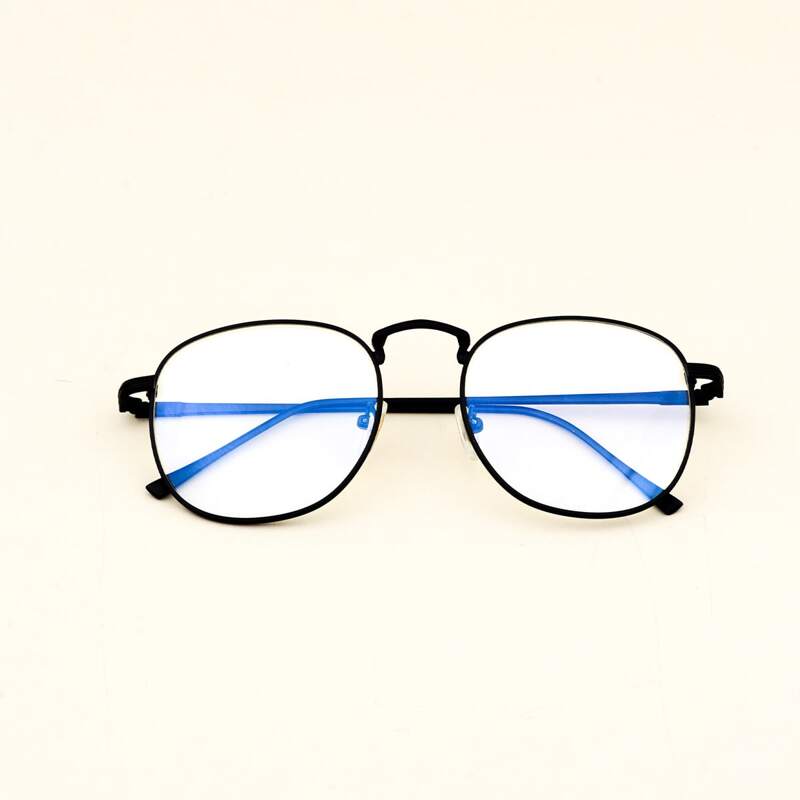 

Skinny Frame Oval Lens Glasses