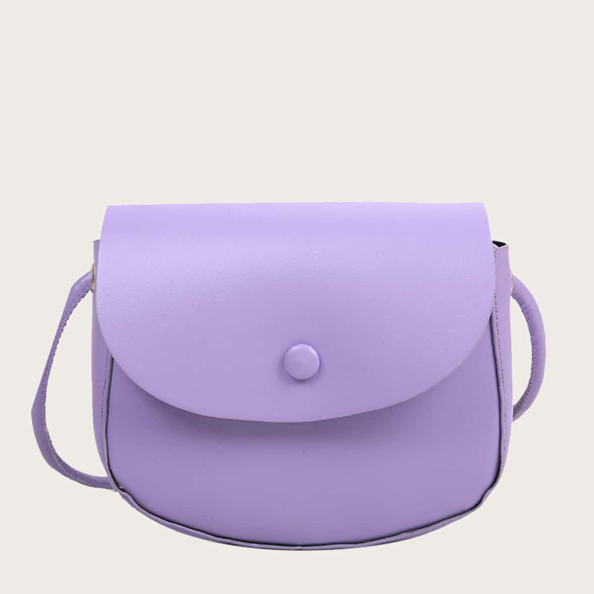 

Solid Saddle Bag, Purple