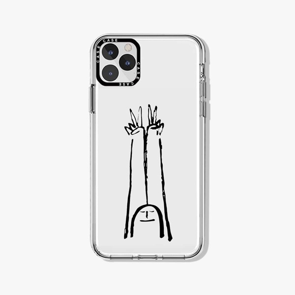 

Line Art Clear Phone Case