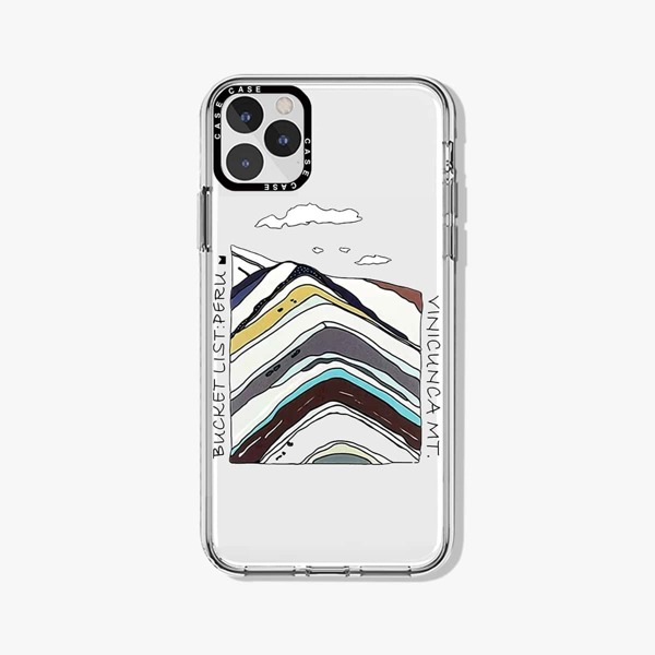 

Graphic Clear Phone Case, Multicolor