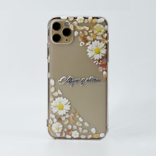

Flower Pattern Clear Phone Case