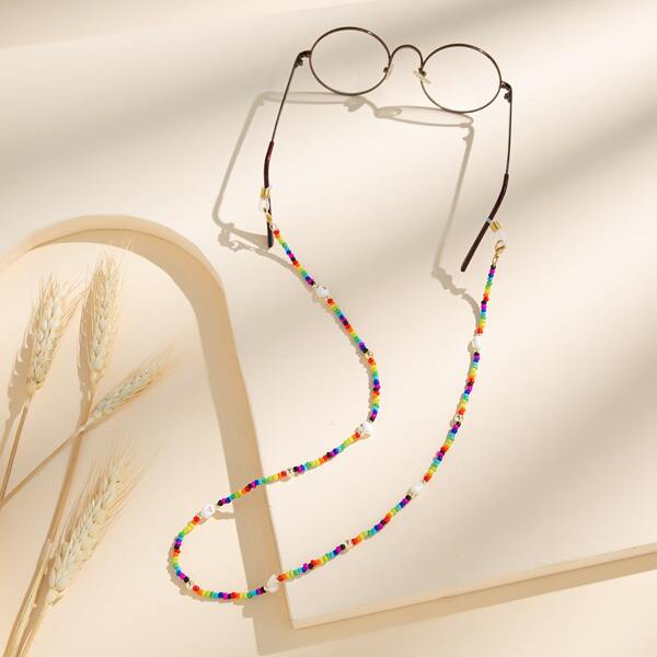 

Beaded Glasses Chain, Multicolor