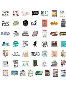 100入組混合圖案貼紙 - 彩色 - 查看 3