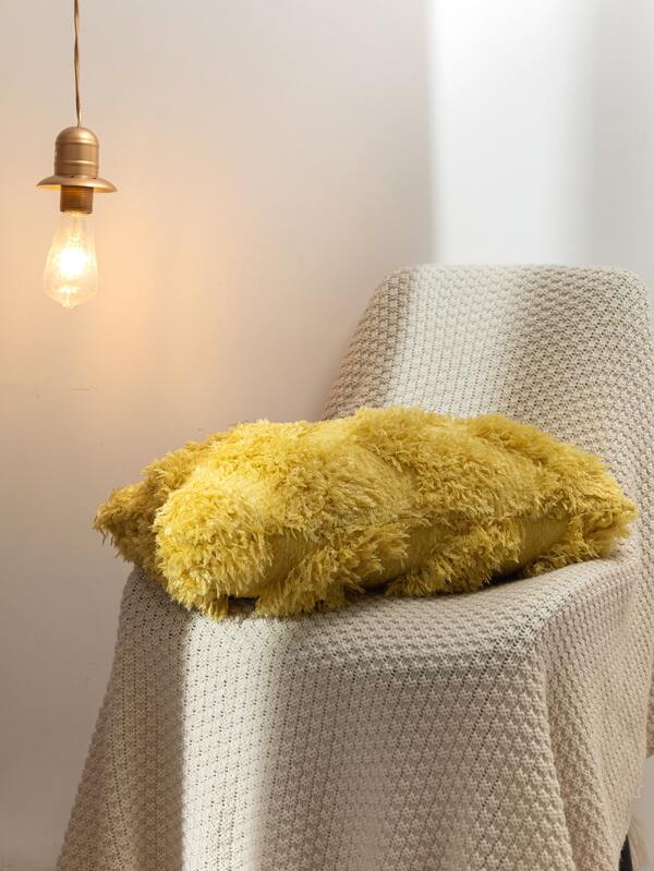 Solid Tufted Lumbar Pillow Cover Without Filler SHEIN USA