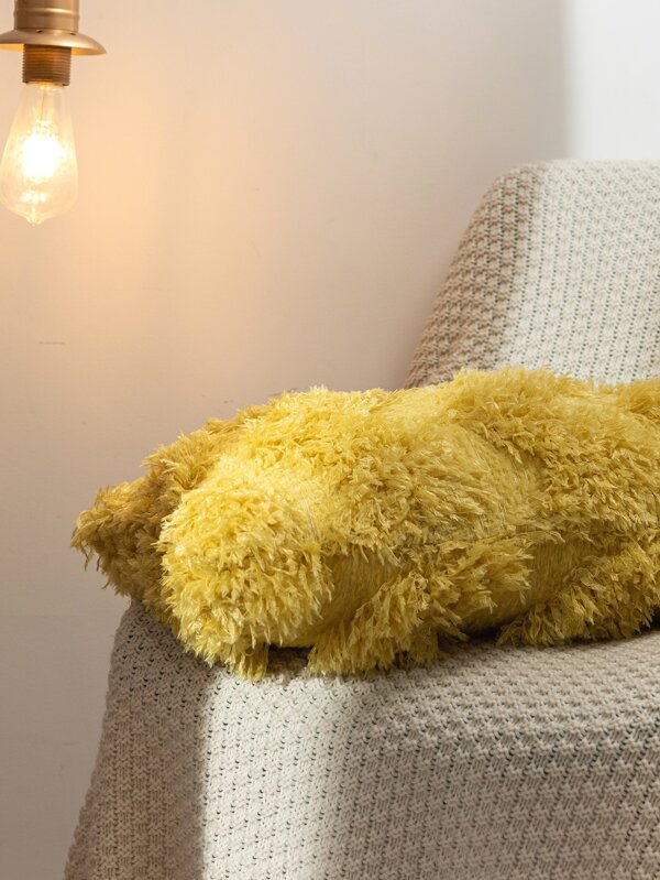 Solid Tufted Lumbar Pillow Cover Without Filler SHEIN USA