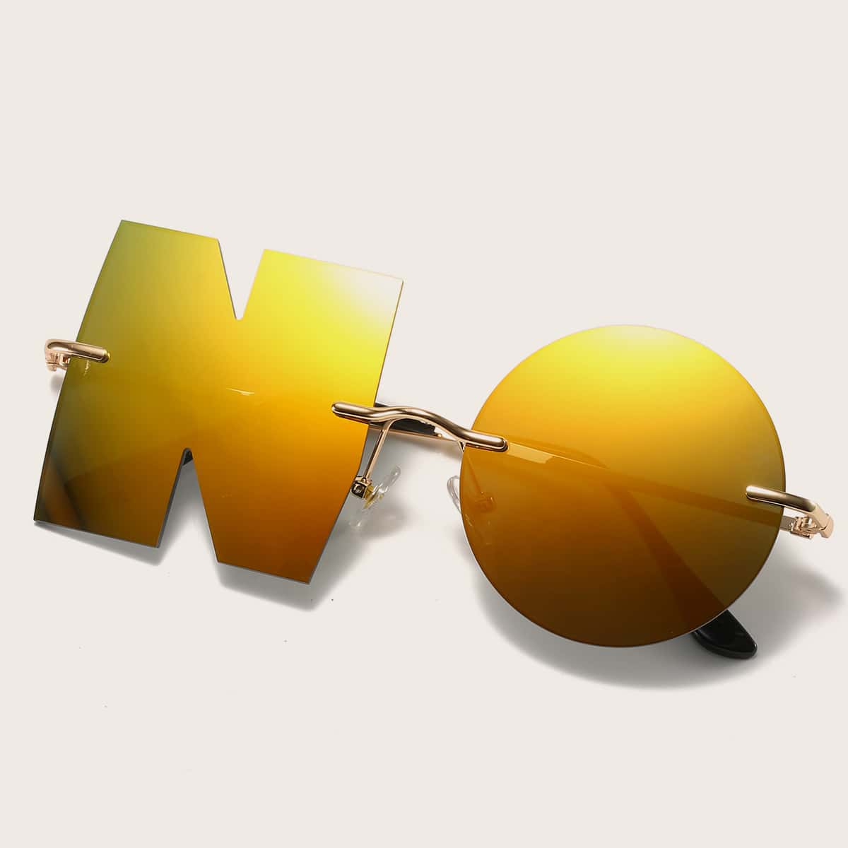 

Letter Design Tinted Lens Sunglasses