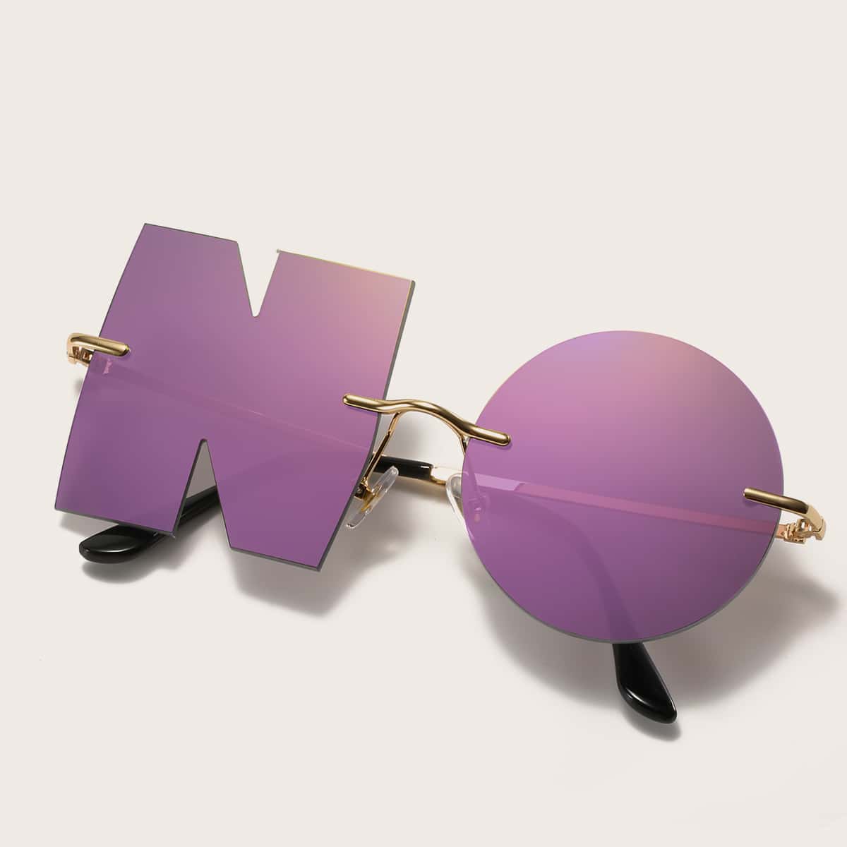 

Letter Design Tinted Lens Sunglasses
