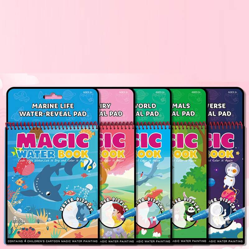 

1pc Cartoon Graphic Random Magic Water Book, Multicolor