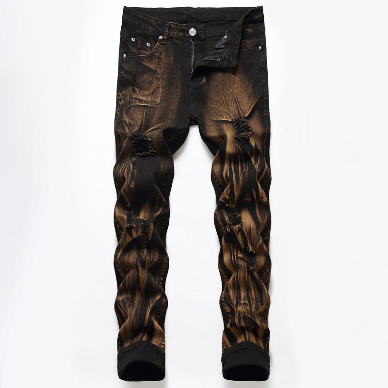 

Guys Washed Ripped Jeans, Multicolor