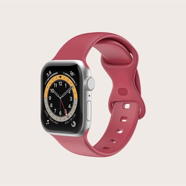 

Silicone Watchband For iWatch, Red