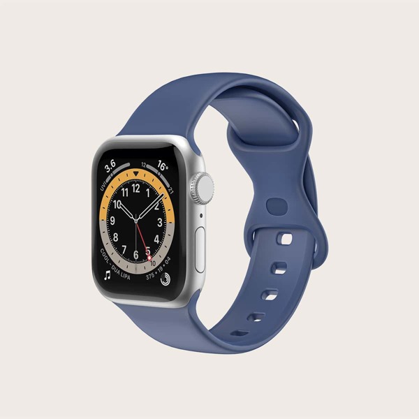 

Силиконовый ремешок для часов iWatch, Синий