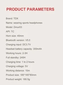 Foldable Headsets - White - View 4