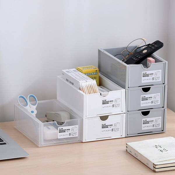 

1pc Random Drawer Storage Box, Multicolor
