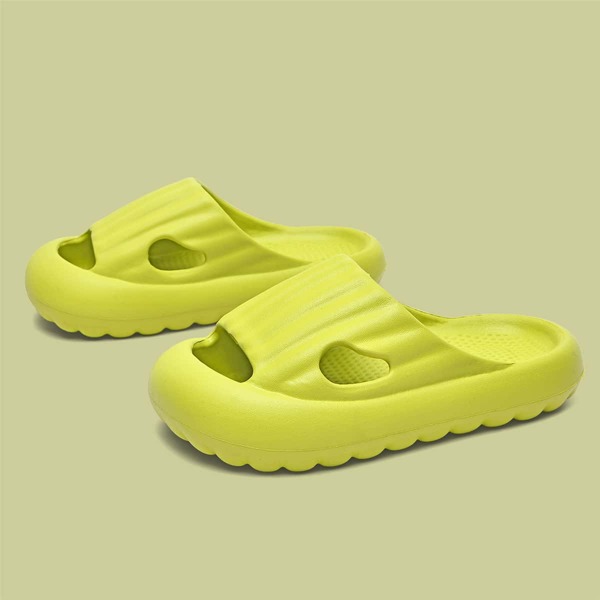

Toddler Boys Cut Out Slides, Lime green