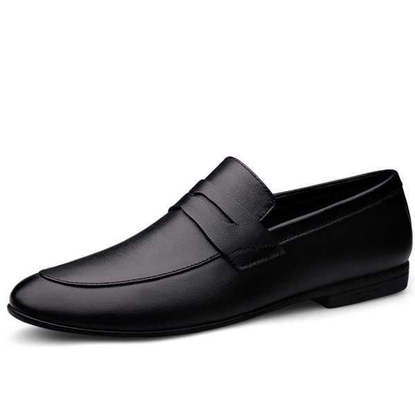 

Men Minimalist Loafers, Black