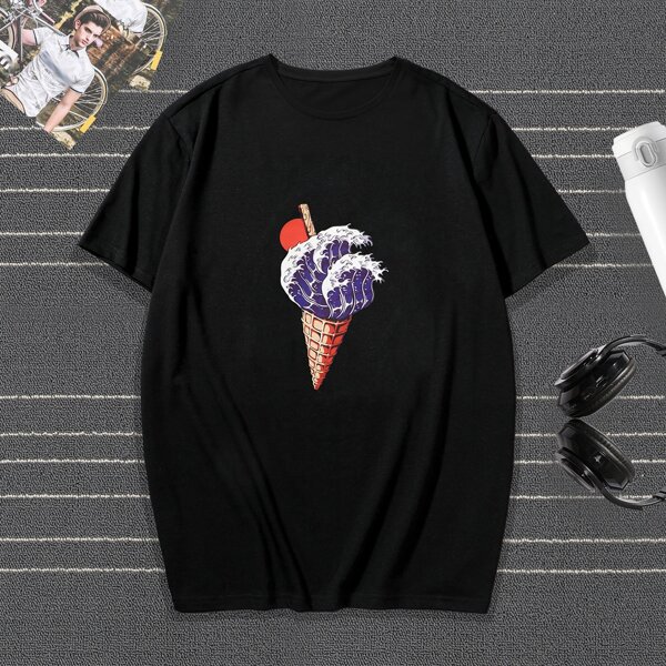 

Графический Институтский Мужские футболки, Чёрный