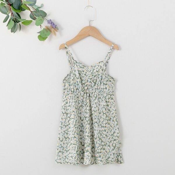 

Toddler Girls Ditsy Floral Cami Dress, Multicolor