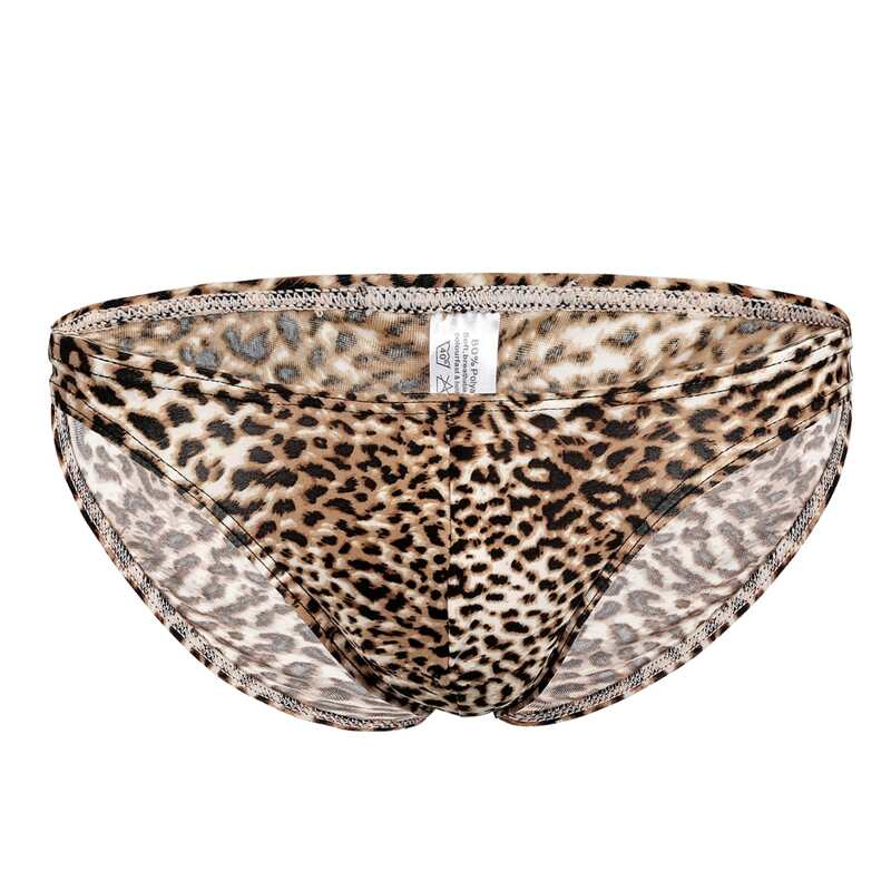 

Guys Leopard Brief, Multicolor