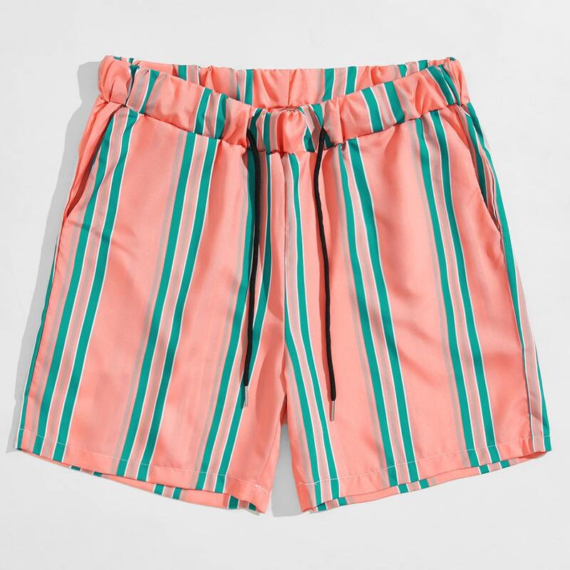 

Guys Striped Drawstring Shorts, Multicolor